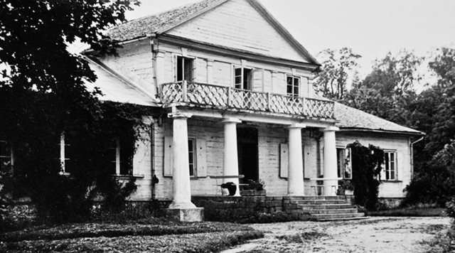 Kavoliškio dvaras jo klestėjimo metais.