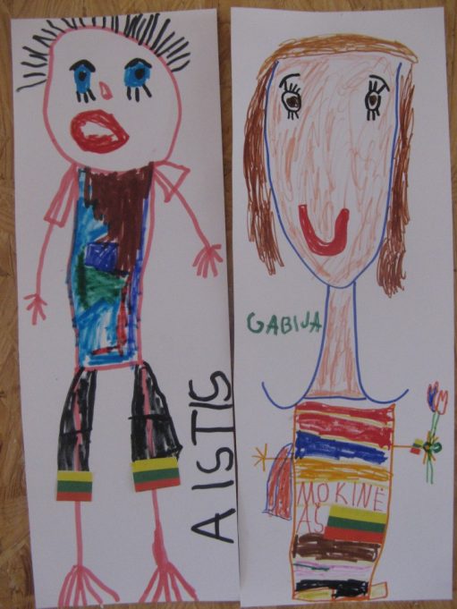 Aistis Šinkūnas (6 m.), Gabija Pivoriūnaitė (7 m.).