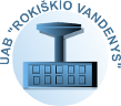 "Rokiškio vandenų" logotipas