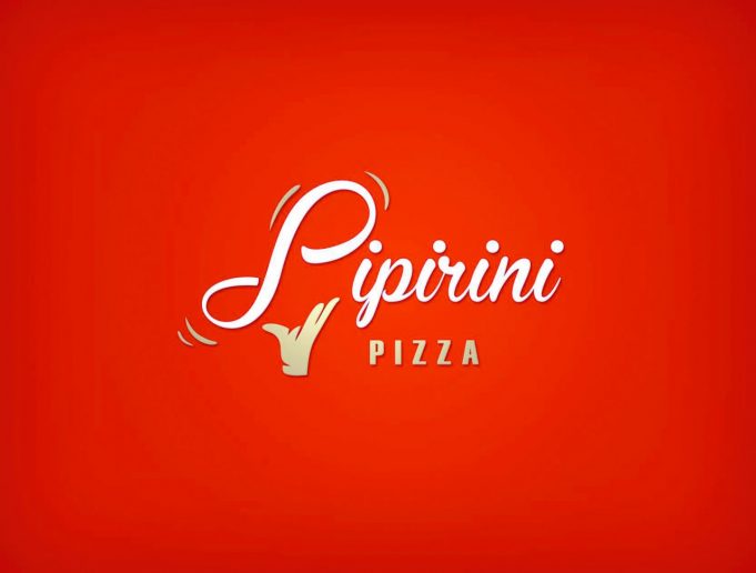 "Pipirini Pizza" logotipas.