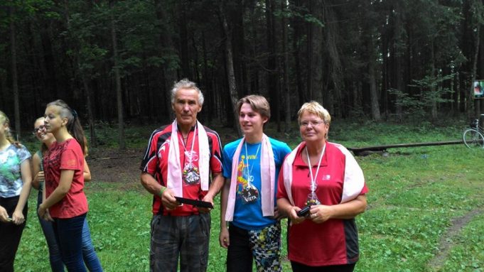 Trečioji vieta - „Ratų“ dviratininkams. R. Žėkienės nuotr.