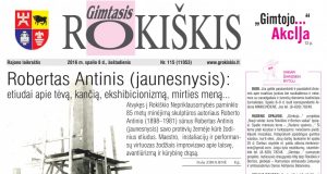 10-08 "Gimtojo Rokiškio" numeris.