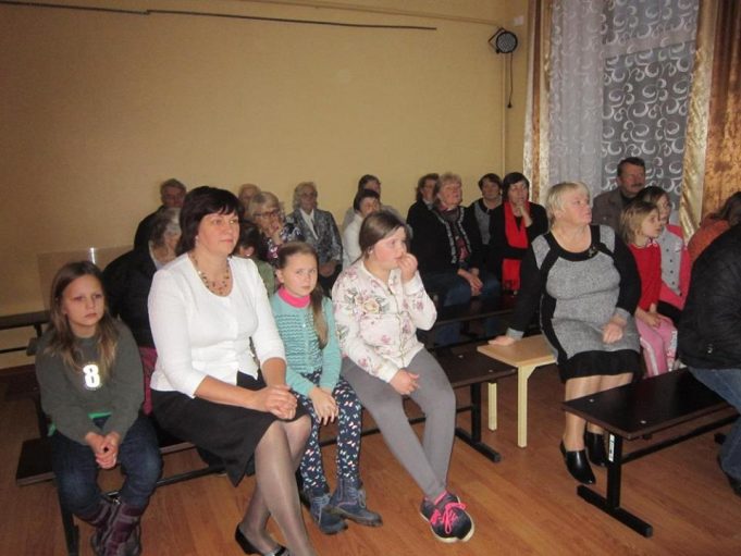 Renginio akimirka. Lailūnų kaimo bendruomenės arhyvo nuotr.