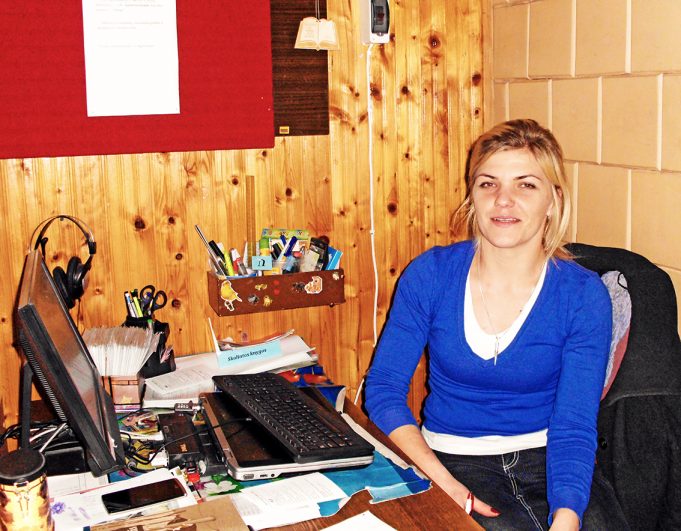 Dirbti į Čivylių biblioteką Gintarė Jegorovienė atvyksta iš Dusetų miestelio.