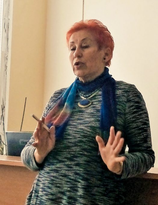Maironio lietuvių literatūros muziejaus direktorė, poetė, rašytoja Aldona Ruseckaitė.