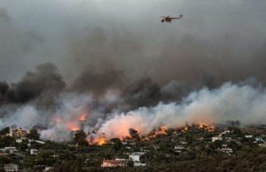 Pražūtingi miškų gaisrai Graikijai atnešė milžinišką tragediją. (nuotr. SCANPIX)