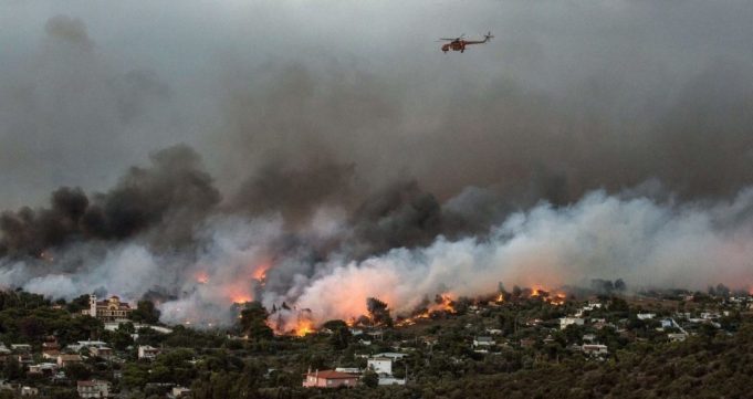 Pražūtingi miškų gaisrai Graikijai atnešė milžinišką tragediją. (nuotr. SCANPIX)