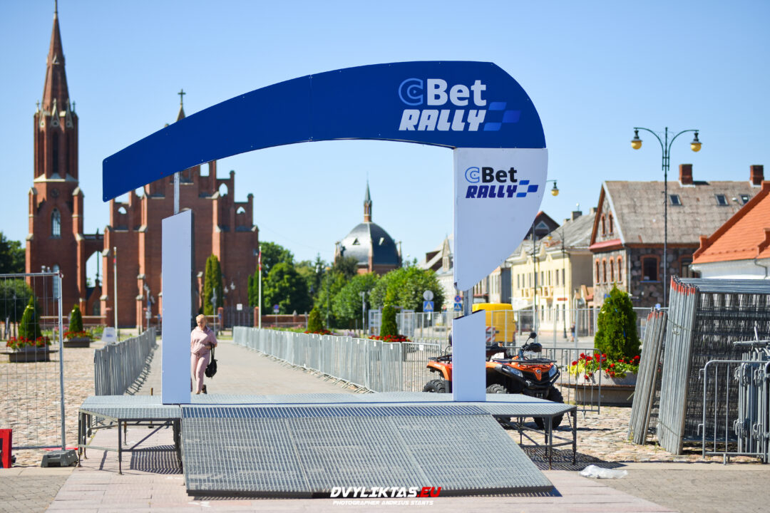 Mapa „CBet Rally Rokiškis” etapu mistrzostw rajdowych w Lenkach?