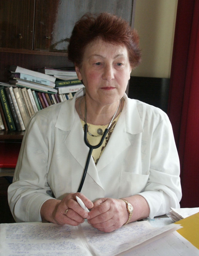 Rokiškio rajono ligoninės gydytoja infektologė Filomena Čerškuvienė.