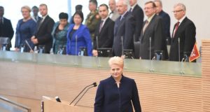 Prezidentė Dalia Grybauskaitė. Eltos nuotr.