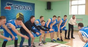 Rajono čempionai - "Fenikso" krepšininkai. L. Dūdaitės nuotr.