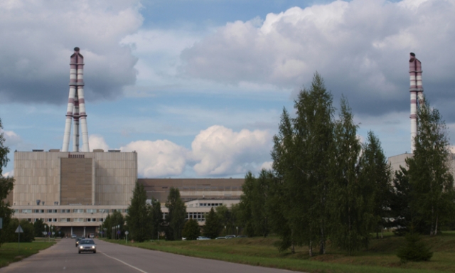 Ignalinos atominė elektrinė (AE).