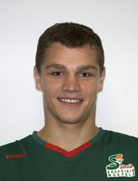 Krepšininkas Simas Raupys sėkmingai žaidė jaunučių Europos čempionate. Asmeninio archyvo nuotr.