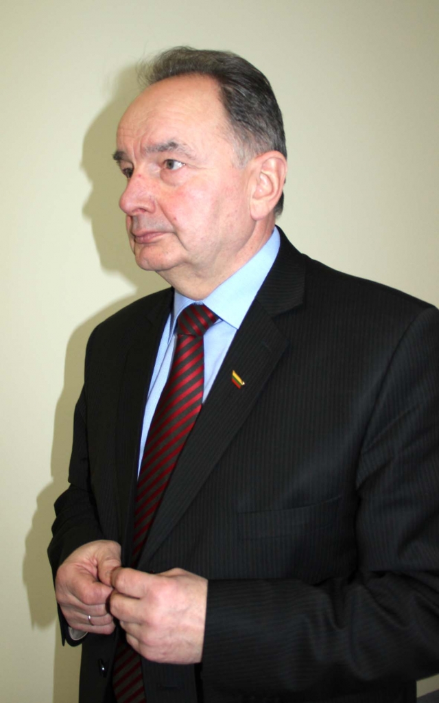 Seimo narys Vytautas Saulis. D. Zibolienės nuotr.
